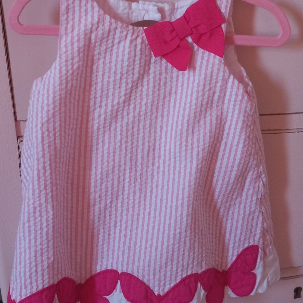 Gymboree Pink Seersucker Dress